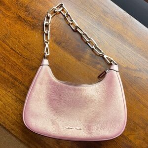 Michael Kors Metallic Pink Shoulder Bag